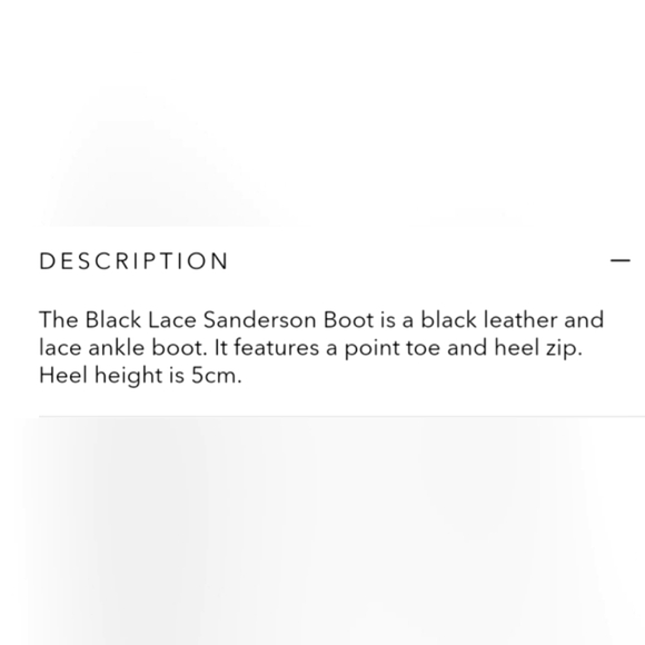 One Teaspoon Sanderson Black Lace and Suede Ankle Boots. Size: 38=8. - Picture 11 of 13